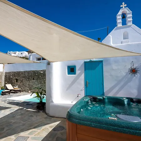 Casa Annaise Mykonos - Cycladic House With Jacuzzi בית נופש *