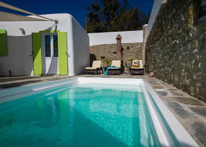 Casa Annaise Mykonos - Cycladic Gem With Heated Pool & Jacuzzi Mykonos Town