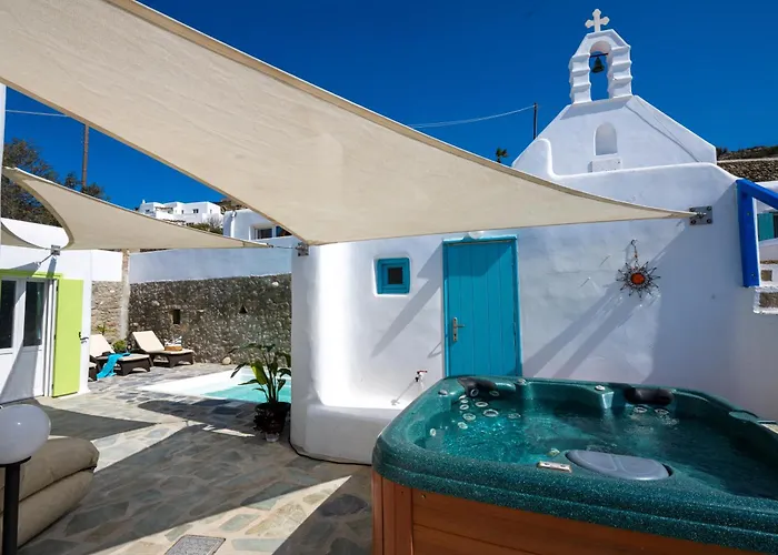 Casa Annaise Mykonos - Cycladic Gem With Heated Pool & Jacuzzi Σπίτι διακοπών *